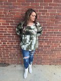 LIVING FOR FALL TOP-Olive