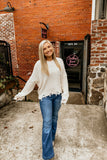 Light Medium washed Flared jeggings 30 inch inseam