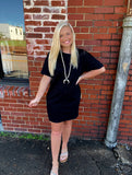 Made for fall dress-black