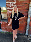 Made for fall dress-black