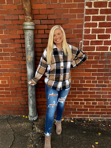 Cozy Mocha shacket