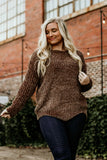 Mocha Chenille Sweater