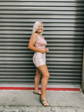 Seamless cropped tank-pink