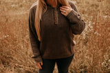 Vintage Washed Henley Sweater