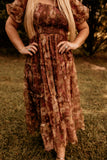 Picking Flowers Midi Dress