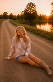 GoldenHour Meadow Bloom Top