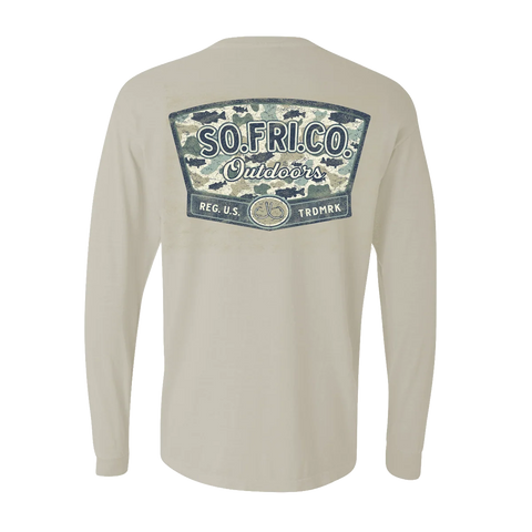 Cut bait long sleeve Sandstone