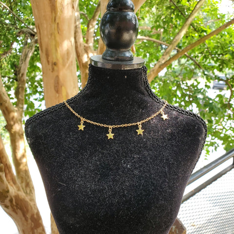 Gold star 14 inch choker with extender