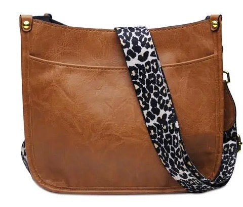 Light brown Women's Leopard Crossbody Bag